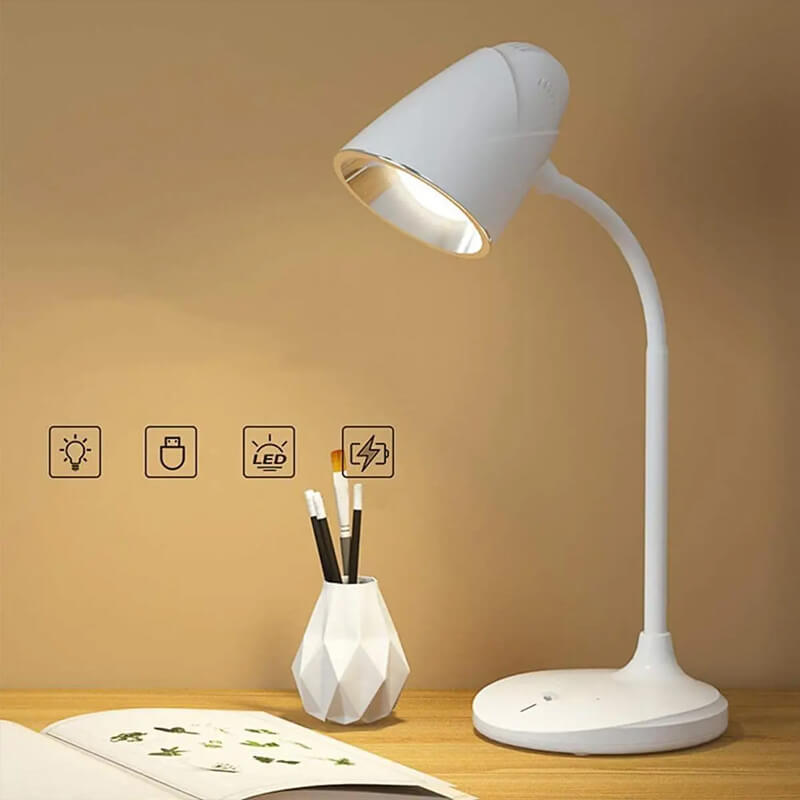 SIMEX SP-7746 Rechargeable Eye Comfort Table Lamp—Soft Light for All-Day Use