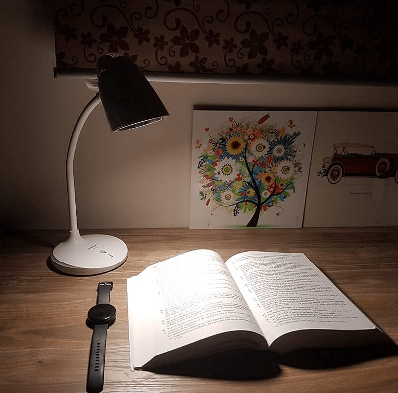 SIMEX SP-7746 Rechargeable Eye Comfort Table Lamp—Soft Light for All-Day Use