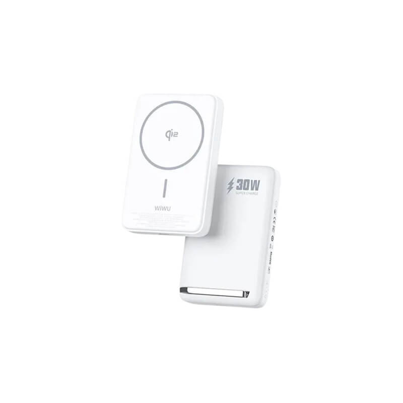 WiWU WI-P031 30W 10000mAh Magnetic Power Bank – Fast Wireless Charging with Strong Magnetic Alignment