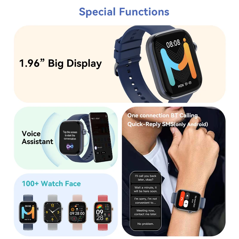 IMILAB IMIKI ST2 Bluetooth Calling Smart Watch