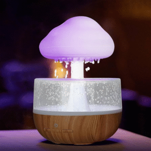 Rain Cloud Humidifier Mushroom Lamp