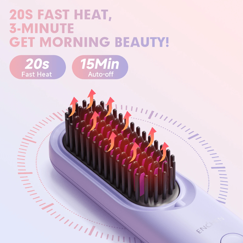 Xiaomi ENCHEN H100 Cordless Hair Straightener Brush