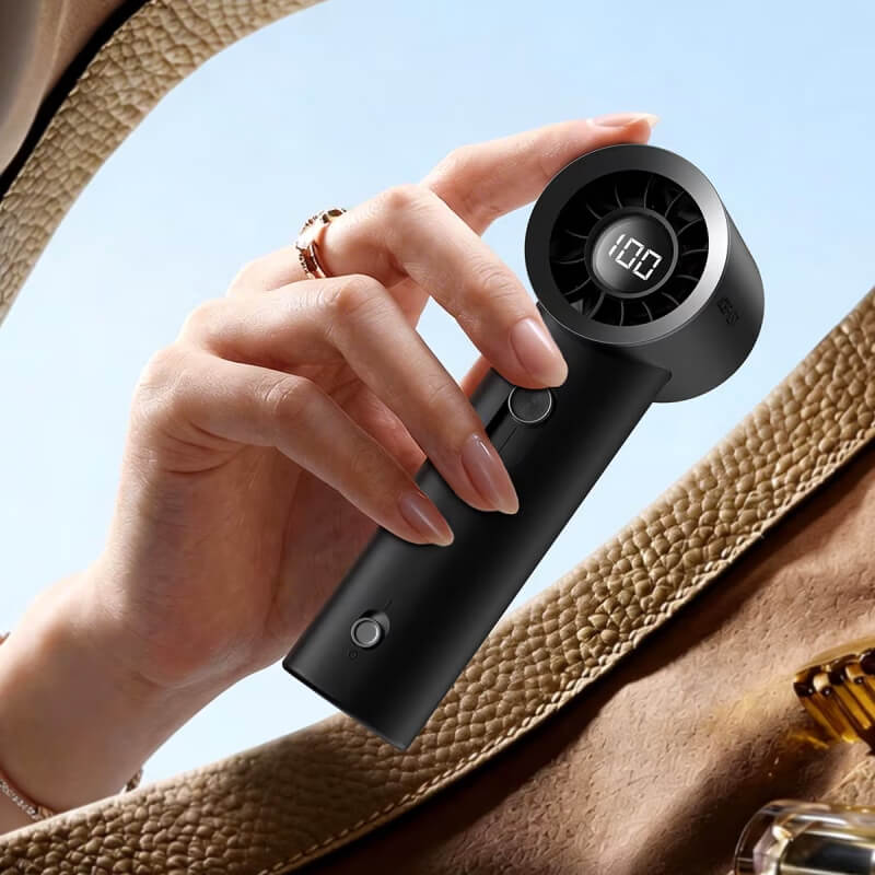 ACEFAST YF1 Mini Handheld Fan with Digital Display