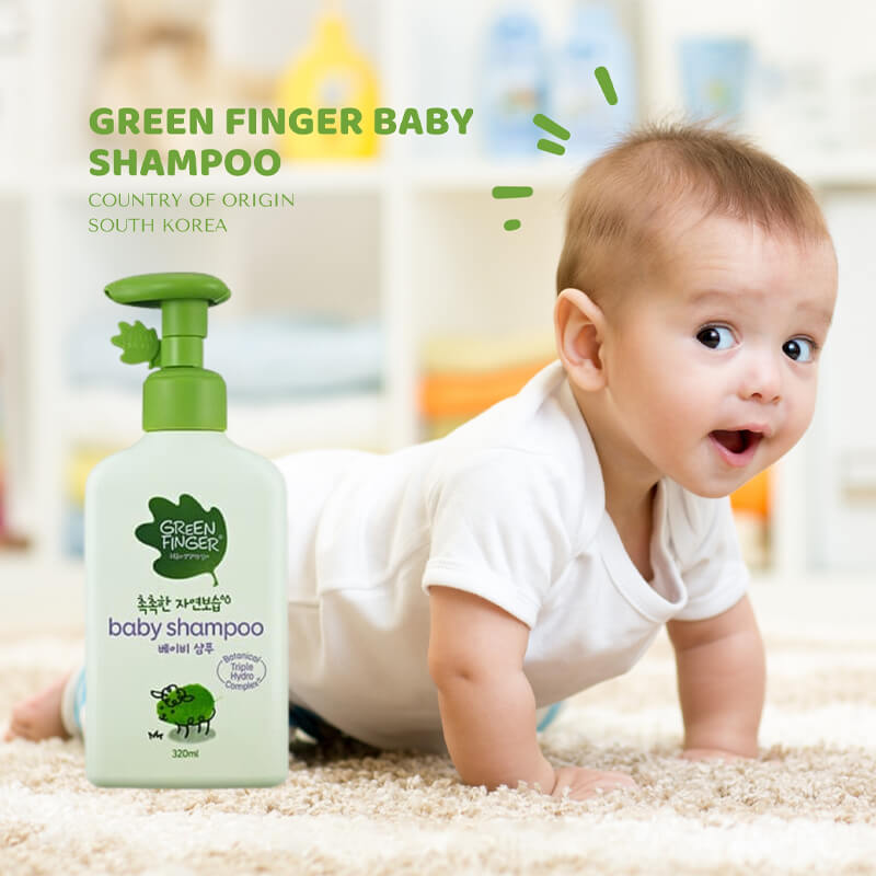 GREEN FINGER Baby Shampoo – Gentle Care for Your Baby’s Delicate Hair