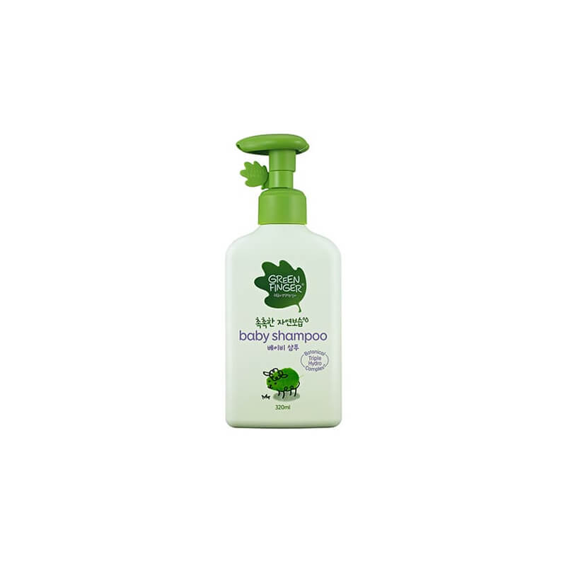 GREEN FINGER Baby Shampoo – Gentle Care for Your Baby’s Delicate Hair, 320 ml