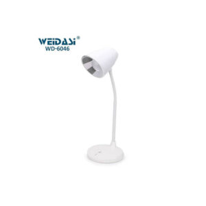 Weidasi WD-6046 Rechargeable Table Lamp – Eye-Caring Study Lamp with Touch Control