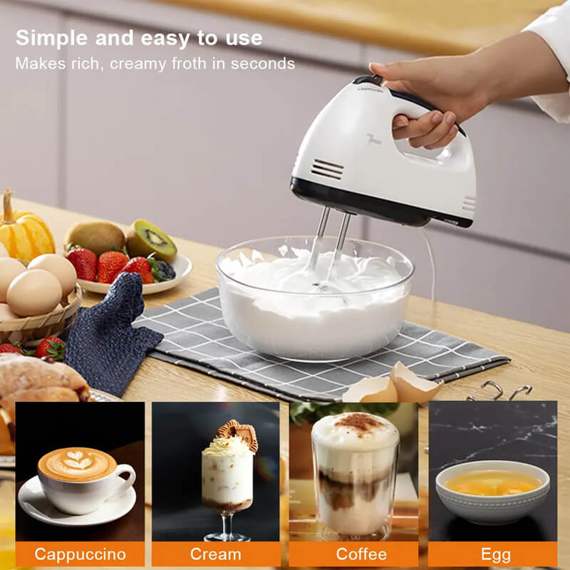 Scarlett Electric Egg Beater and Mixer for Kitchen Baking and Mixing